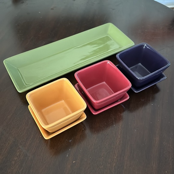 Simple Additions By The Pampered Chef 7 Piece Appetizer Set - Picture 6 of 6